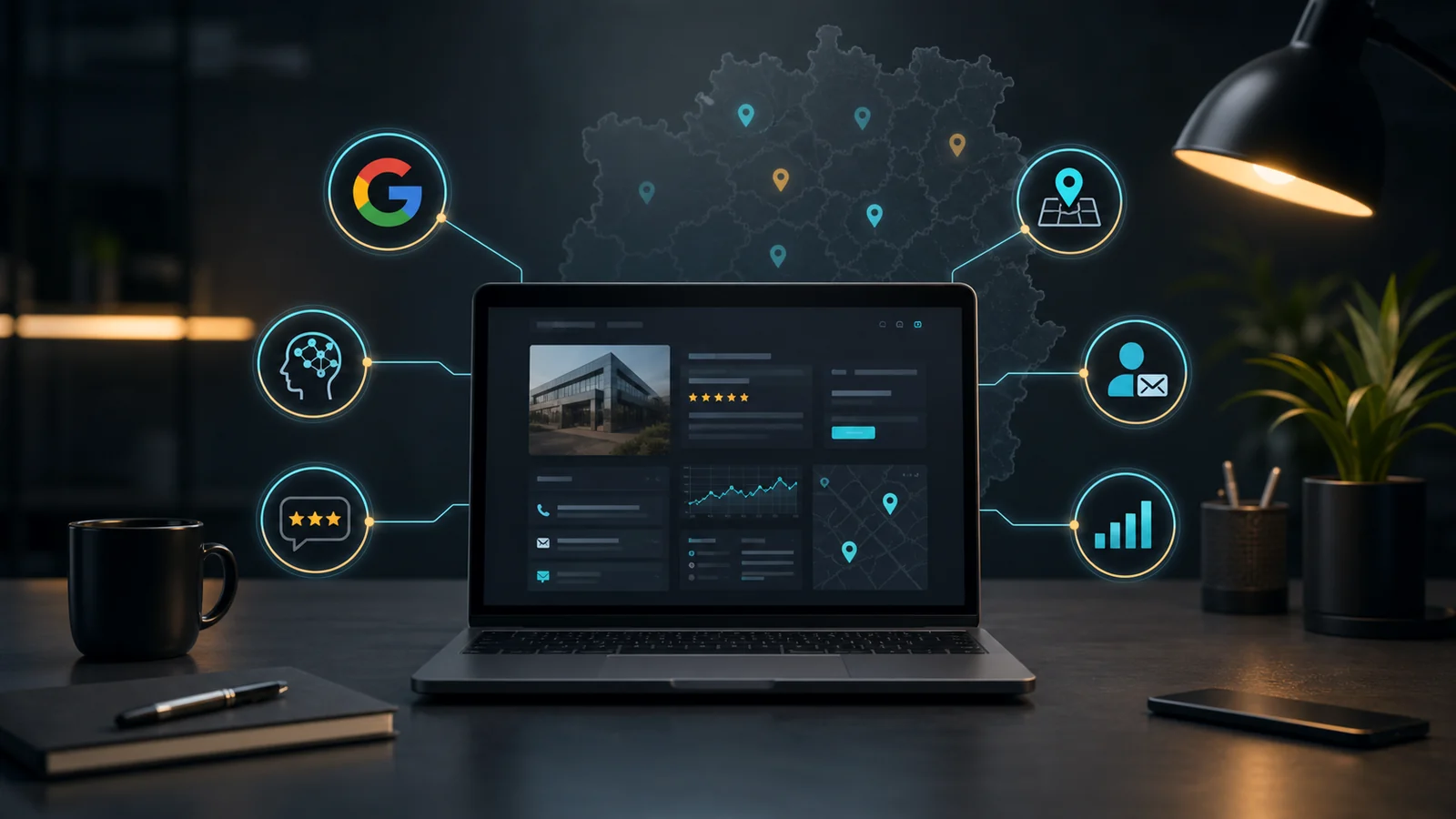 Website-Struktur, Leistungen und Anfrageweg als Grundlage für ein wachsendes System.